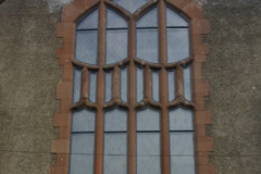 Iirsh Church restoration stained glass repaire restore and protect with water proof external glazing storm glazing by stained glass restoration specialists
