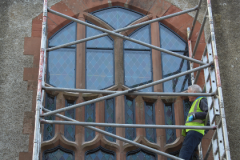 skilled stained glass Stained glass conservation remidial work and repair of existing windows heritage on stained glass church glass repair in uk belfast