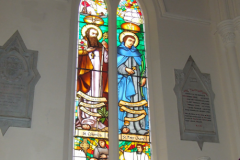 2017 Stained Glass St Pattrick by Art glass ireland auckland Cathedral st pierre chanel stained glass