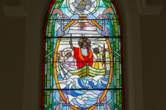 Art glass stained glass window St. Mary's of the Visitation