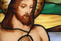 Full size stained glass traditional stained glass largest size