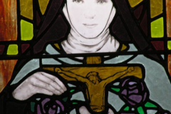 traditional Irish Stained Glass Derry City belfast by stained glass stuido artglassireland.com