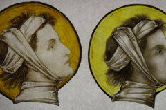 Art glass stained glass window -Art glass Ireland- Stained glass Restoration